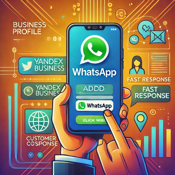 Добавить whatsapp в Яндекс Бизнес